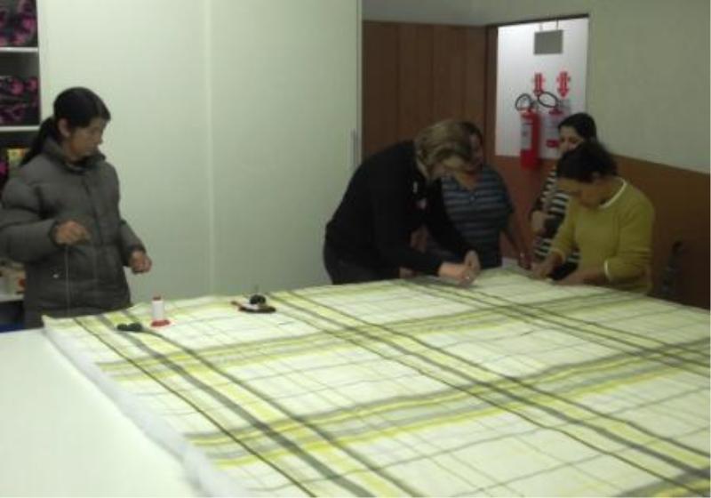 CRAS inicia curso de edredom